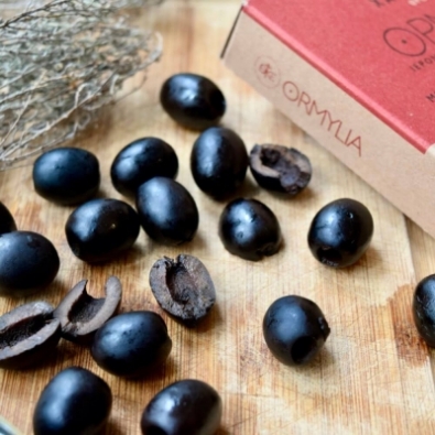 Olives noires en rondelles